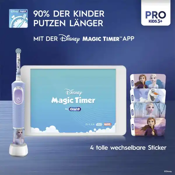 Bild 4 von Oral-B Vitality Elektrische Zahnbürste Pro 103 Kids Frozen