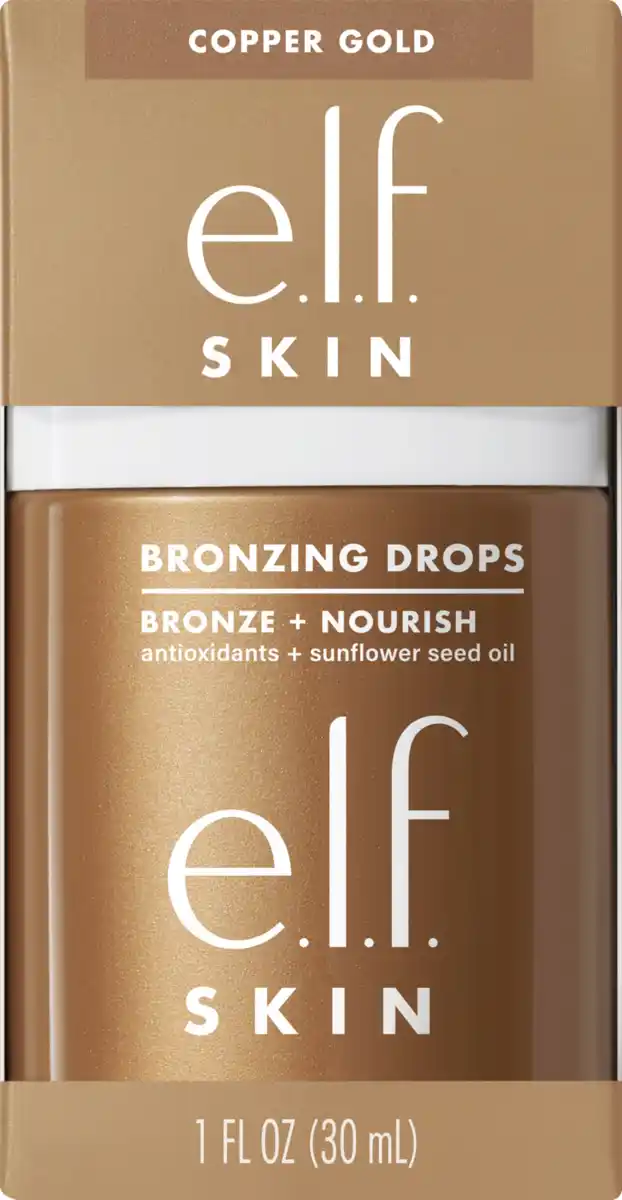 Bild 1 von e.l.f. Cosmetics Bronzing Drops Copper Gold, 30 ml