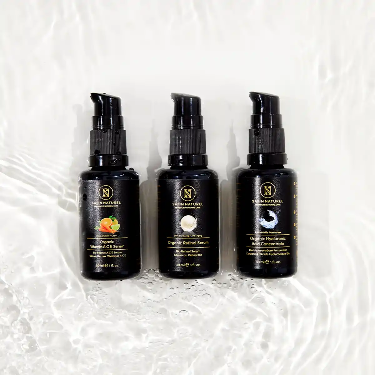 Bild 2 von Satin Naturel Organic Anti-Aging Booster Set, 90 ml