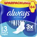 Bild 1 von Always Monatspaket Damenbinden ULTRA Night mit Flügeln