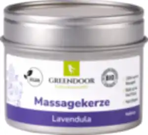 GREENDOOR Massagekerze Lavendula, 100 ml