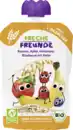 Bild 1 von Freche Freunde Bio Quetschie Banane, Apfel, Himbeere, Blaubeere mit Hafer, 100 g