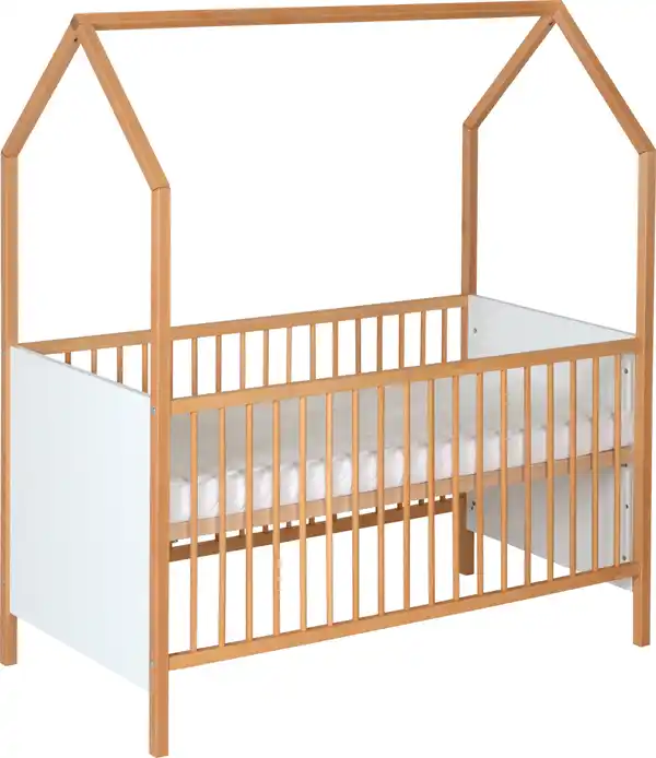 Bild 2 von Schardt Venice Hausbett, weiß/Buche