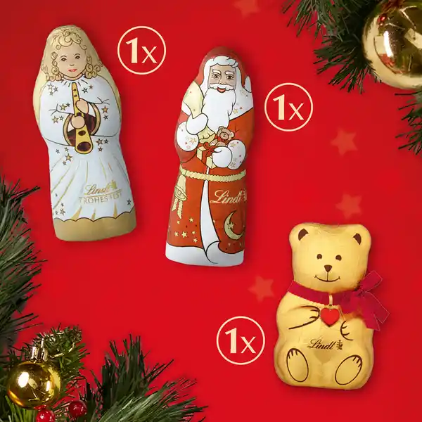 Bild 2 von Lindt Weihnachts-Tradition Adventskalender 2024, 253 g