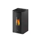 Bild 1 von Freepoint Pelletofen 'Indigo' Stahl schwarz 7 kW