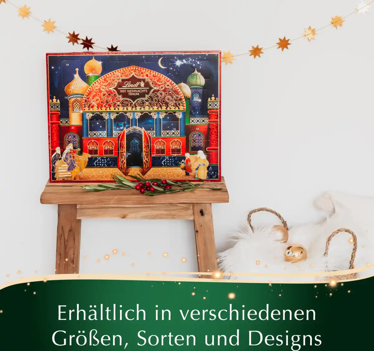 Bild 4 von Lindt 1001 Weihnachts-Traum Adventskalender 2024, 281 g