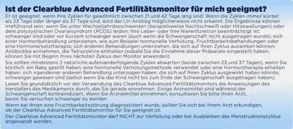 Bild 2 von Clearblue Fertility Fertilitätsmonitor Advanced