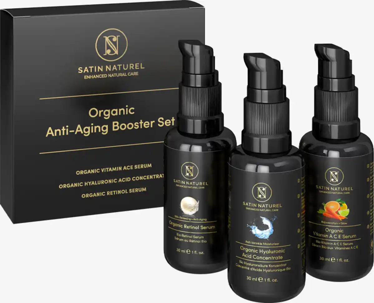 Bild 1 von Satin Naturel Organic Anti-Aging Booster Set, 90 ml