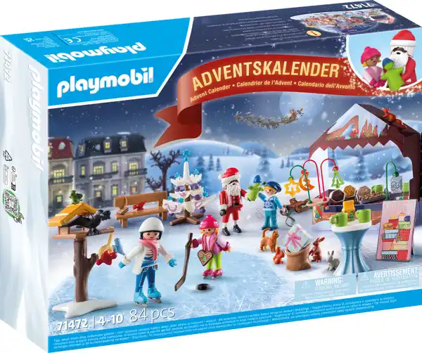 Bild 1 von Playmobil Adventskalender ,,Ausflug auf den Weihnachtsmarkt'' 2024