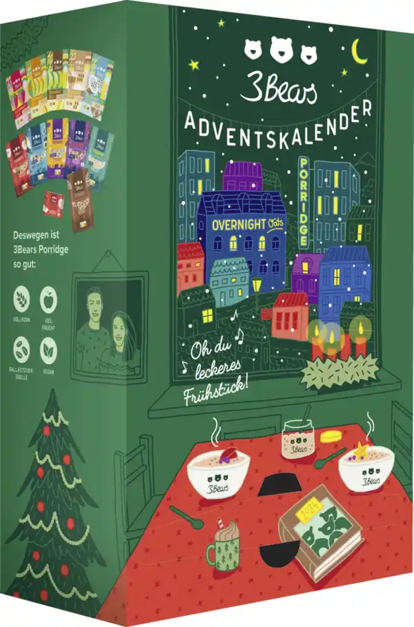 Bild 1 von 3Bears Kleiner Adventskalender 2024, 1.205 g