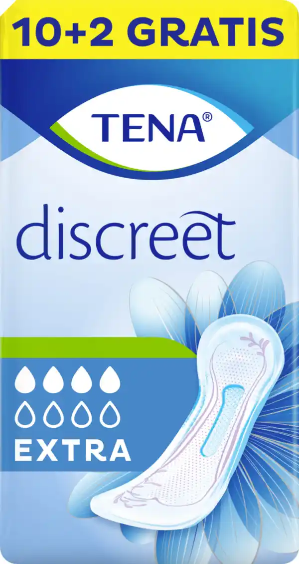 Bild 1 von TENA discreet extra Einlagen 10+2