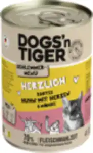 Dogs'n Tiger Herzlich Huhn mit Herzen, 400 g