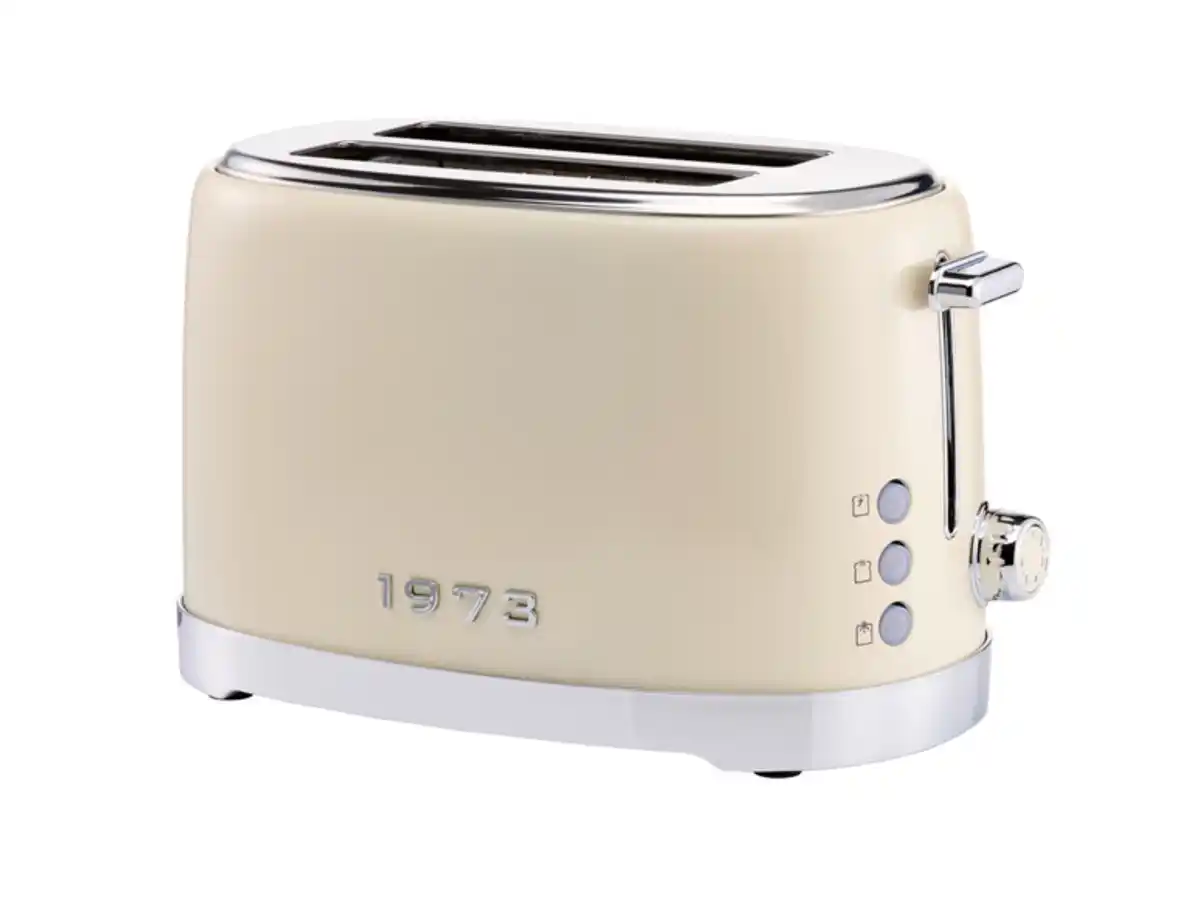 Bild 4 von SILVERCREST® KITCHEN TOOLS Doppelschlitz-Toaster »EDS Chrom Retro 1973 STR 980 B2«, mit Elementen in Retro-Optik