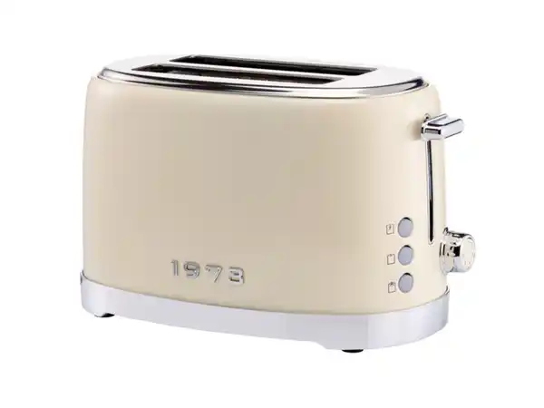 Bild 4 von SILVERCREST® KITCHEN TOOLS Doppelschlitz-Toaster »EDS Chrom Retro 1973 STR 980 B2«, mit Elementen in Retro-Optik