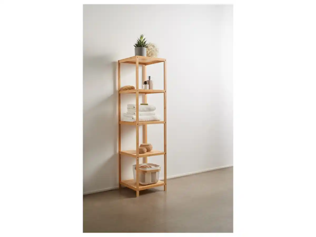 Bild 2 von LIVARNO home Aufbewahrungsregal, 5 Ebenen, aus Bambus