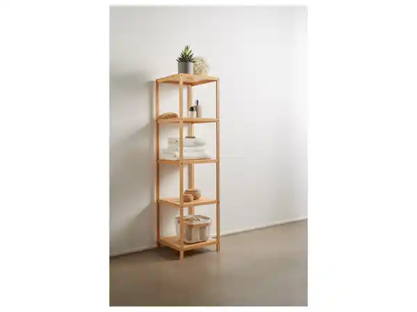 Bild 2 von LIVARNO home Aufbewahrungsregal, 5 Ebenen, aus Bambus
