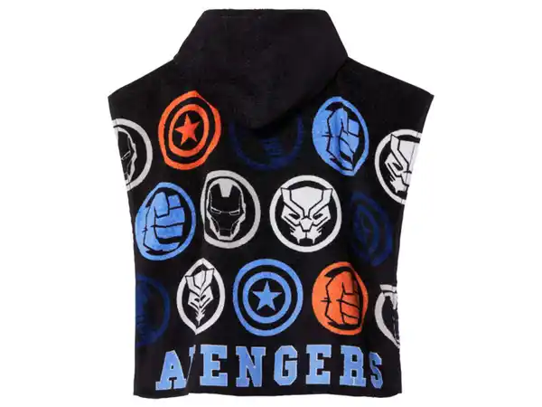 Bild 2 von Kinder Badeponcho mit Kapuze, 60 x 120 cm