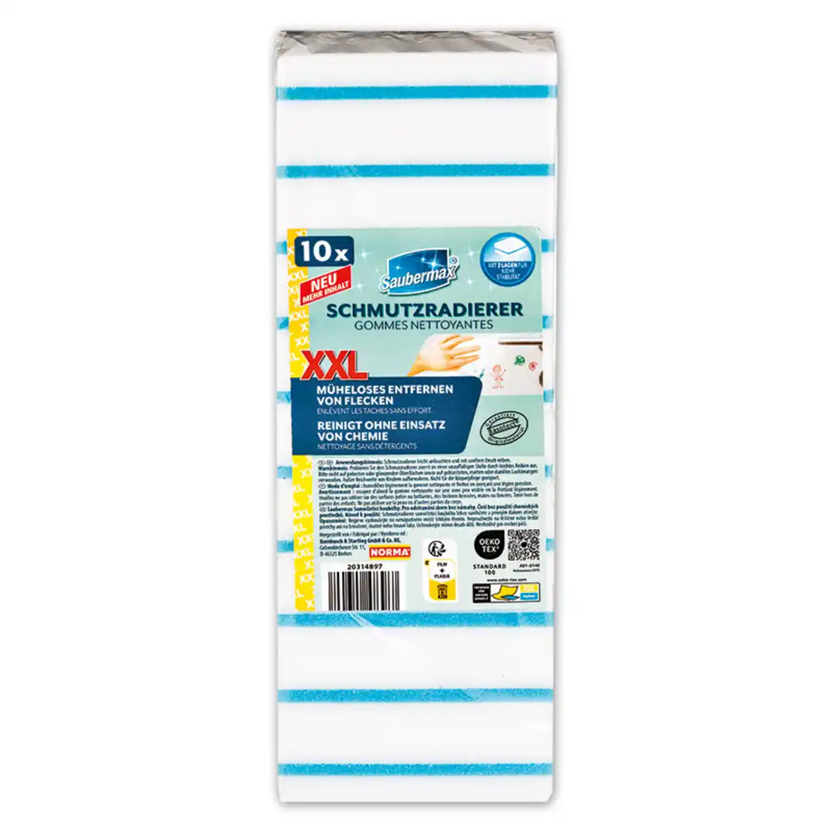 Bild 3 von Saubermax Schwämme / Schmutzradierer