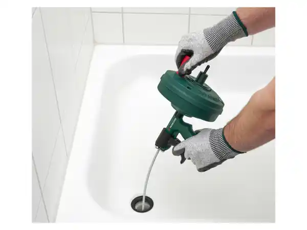 Bild 4 von PARKSIDE® Rohrreinigungsspirale, mit Handkurbel