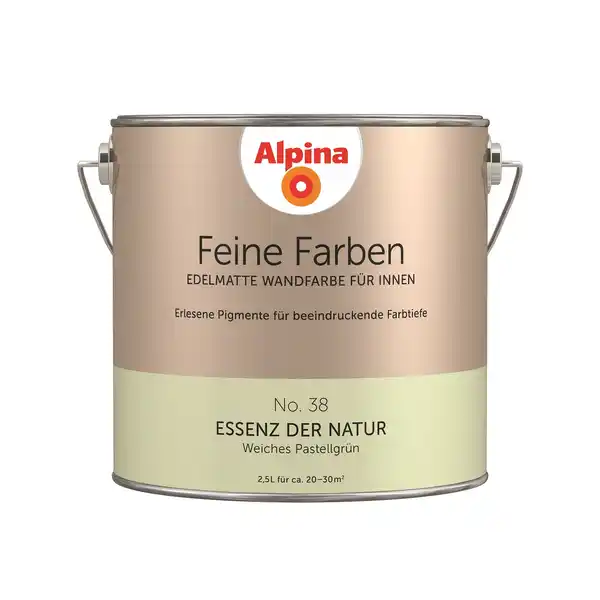 Bild 1 von Alpina Feine Farben 'Essenz der Natur' pastellgrün seidenmatt 2,5 l