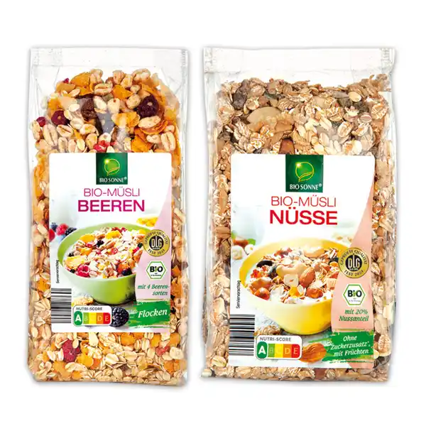 Bild 1 von Bio Sonne Bio-Müsli / Bio-Crunchy-Müsli