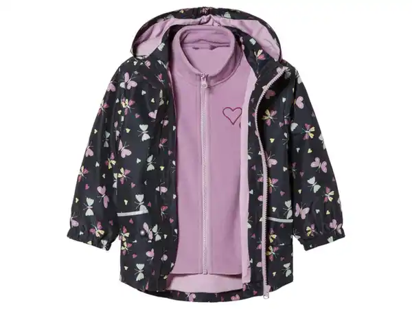 Bild 3 von lupilu® Kinder 3-in-1-Allwetterjacke, 2-tlg. mit Fleece