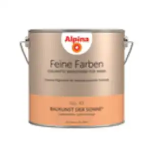 Alpina Feine Farben 'Baukunst der Sonne' orange seidenmatt 2,5 l