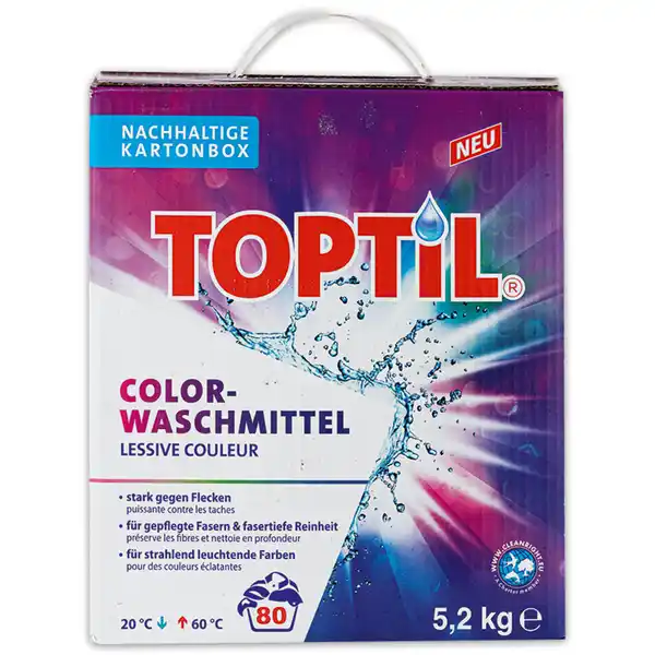 Bild 2 von Toptil Universal-/ Colorwaschmittelpulver
