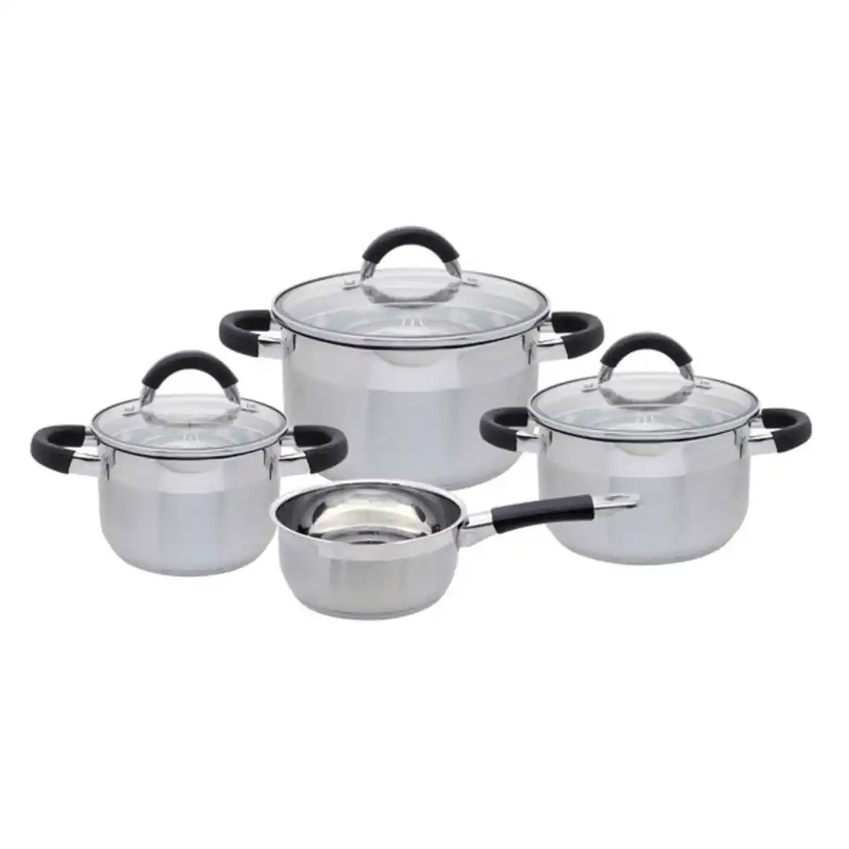 Bild 1 von Topfset Black Steam, 4-tlg.