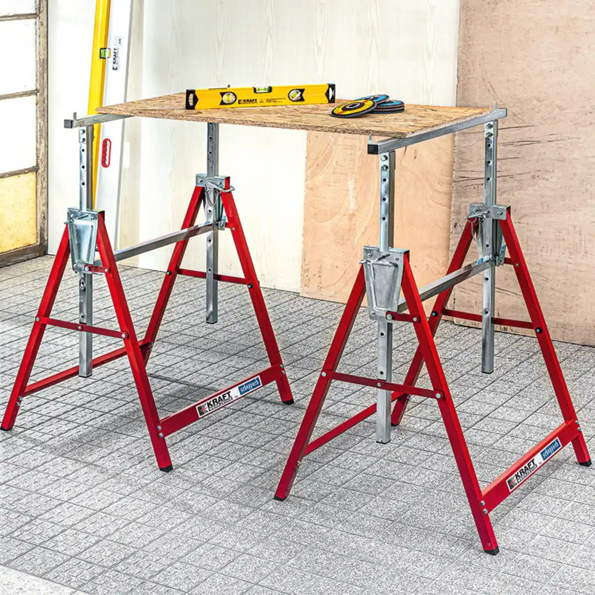 Bild 1 von Kraft Werkzeuge by Scheppach Arbeits-Unterstellbock
