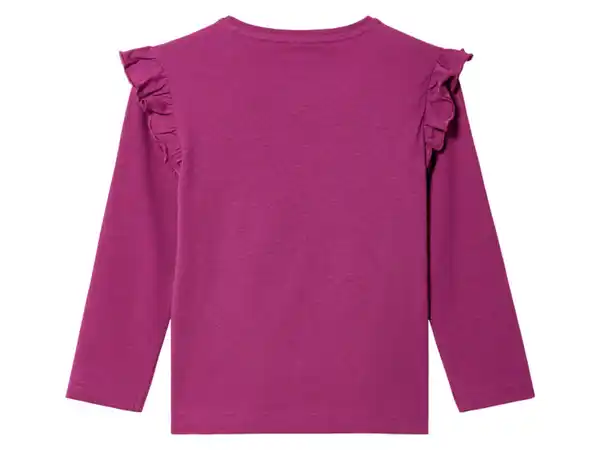 Bild 3 von Kleinkinder Langarmshirt mit Rundhalsausschnitt