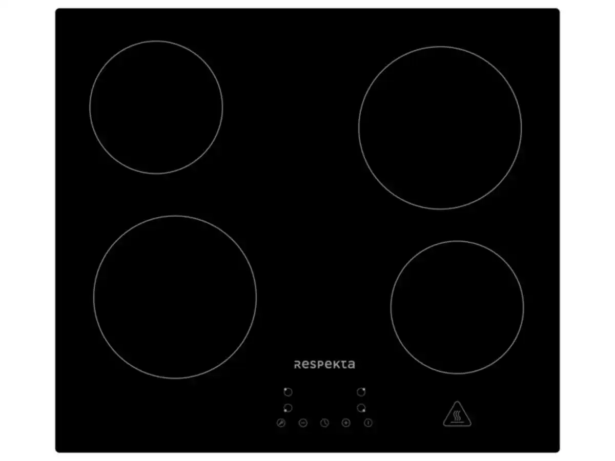 Bild 3 von Respekta Glaskeramikkochfeld KM4400-28, schwarz, 59 cm