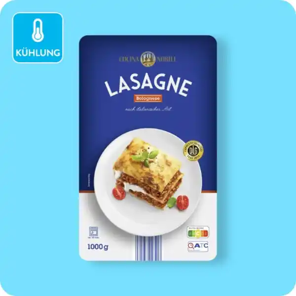 Bild 1 von CUCINA NOBILE Lasagne, Bolognese