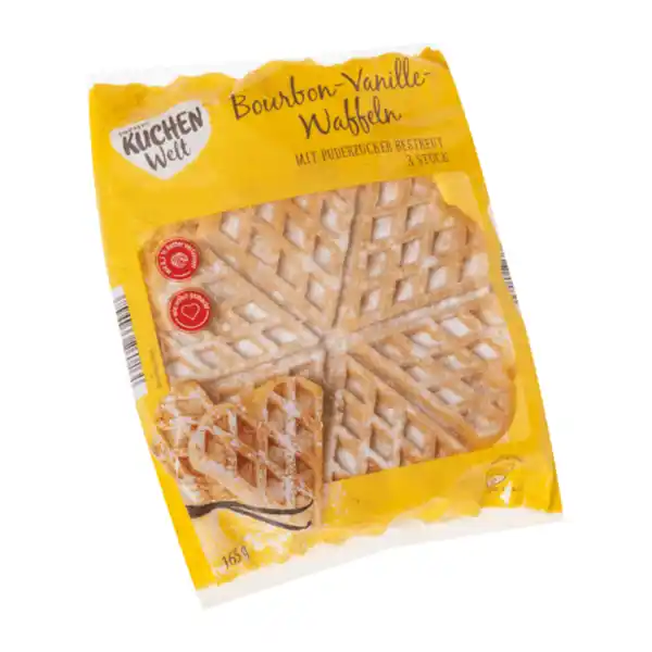 Bild 1 von MEINE KUCHENWELT Bourbon-Vanille-Waffel 165g