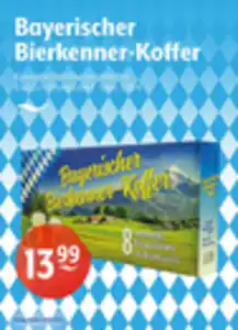 Bayerischer Bierkenner-Koffer 8 ausgewählte Bierspezialitäten