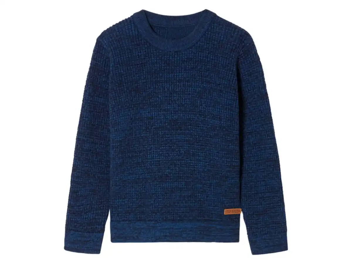 Bild 2 von lupilu® Kinder-Strickpullover, mit Strukturmuster