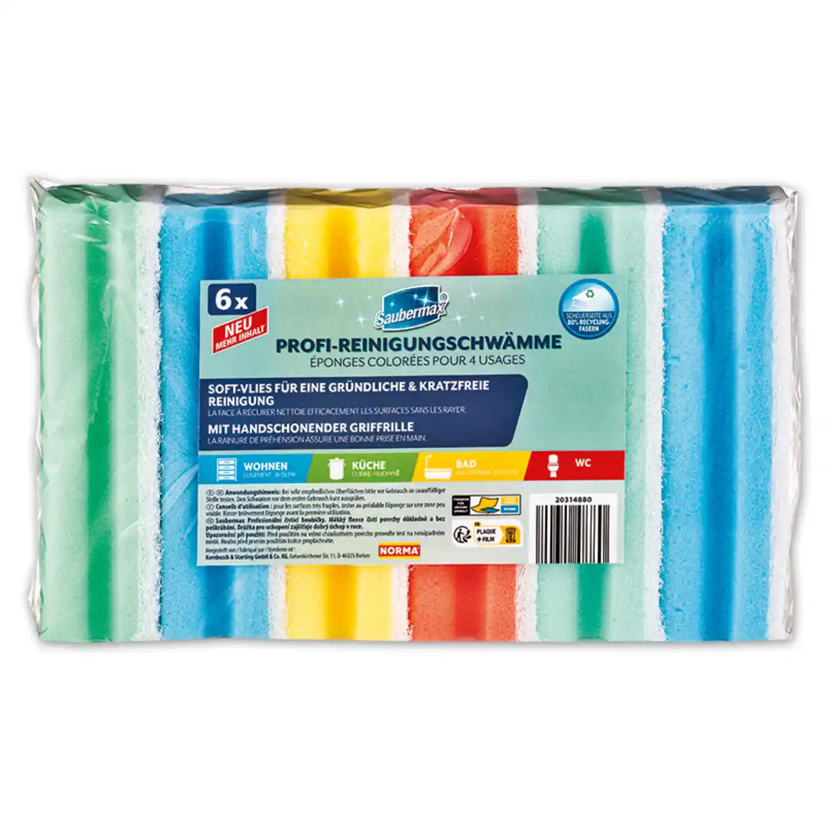 Bild 2 von Saubermax Schwämme / Schmutzradierer