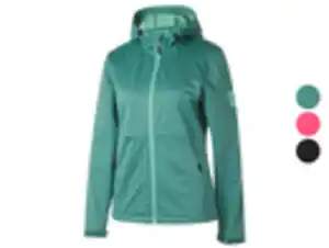 CRIVIT Damen Softshelljacke, verlängerte Rückseite