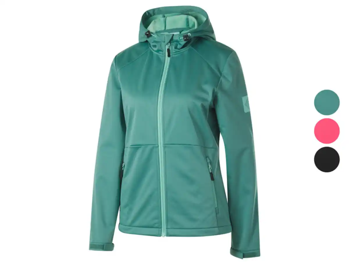 Bild 1 von CRIVIT Damen Softshelljacke, verlängerte Rückseite