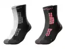 Bild 1 von CRIVIT Damen Outdoorsocken, 2 Paar, mit SmartStep-Fußbett