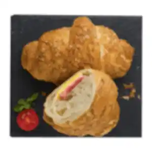 MEIN BESTES Käse-Schinken-Croissant