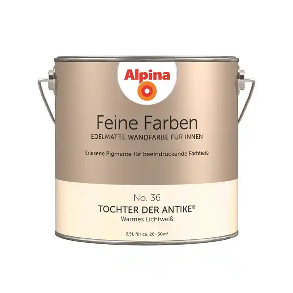 Bild 1 von Alpina Feine Farben 'Tochter der Antike' weiß-beige seidenmatt 2,5 l