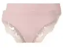 Bild 2 von esmara® Damen Minislips, 2 Stück, mit Spitze