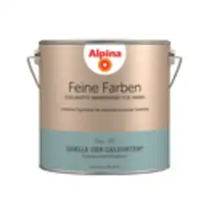 Alpina Feine Farben 'Quelle der Gelehrten' mittelblau seidenmatt 2,5 l