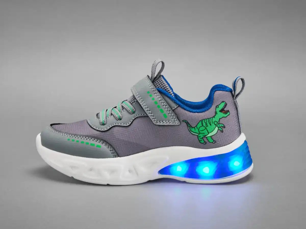 Bild 3 von lupilu® Kleinkinder Sneaker mit Klettverschluss und Blinklicht