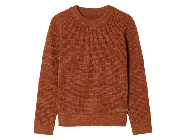 Bild 4 von lupilu® Kinder-Strickpullover, mit Strukturmuster