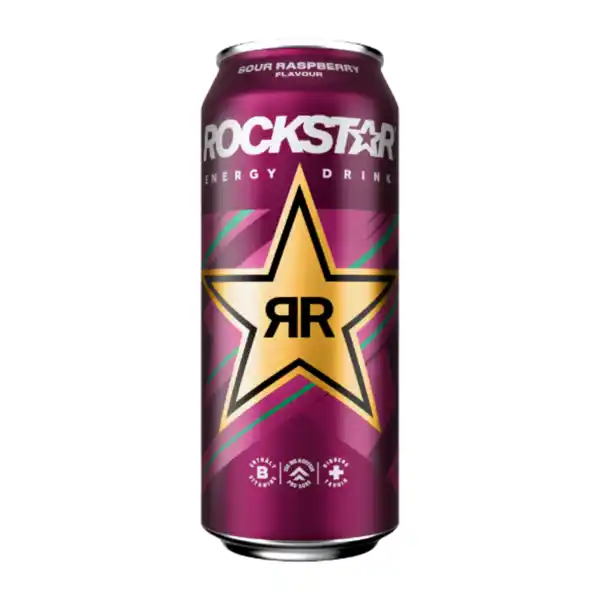 Bild 1 von ROCKSTAR Energydrink Sour Raspberry 0,5L