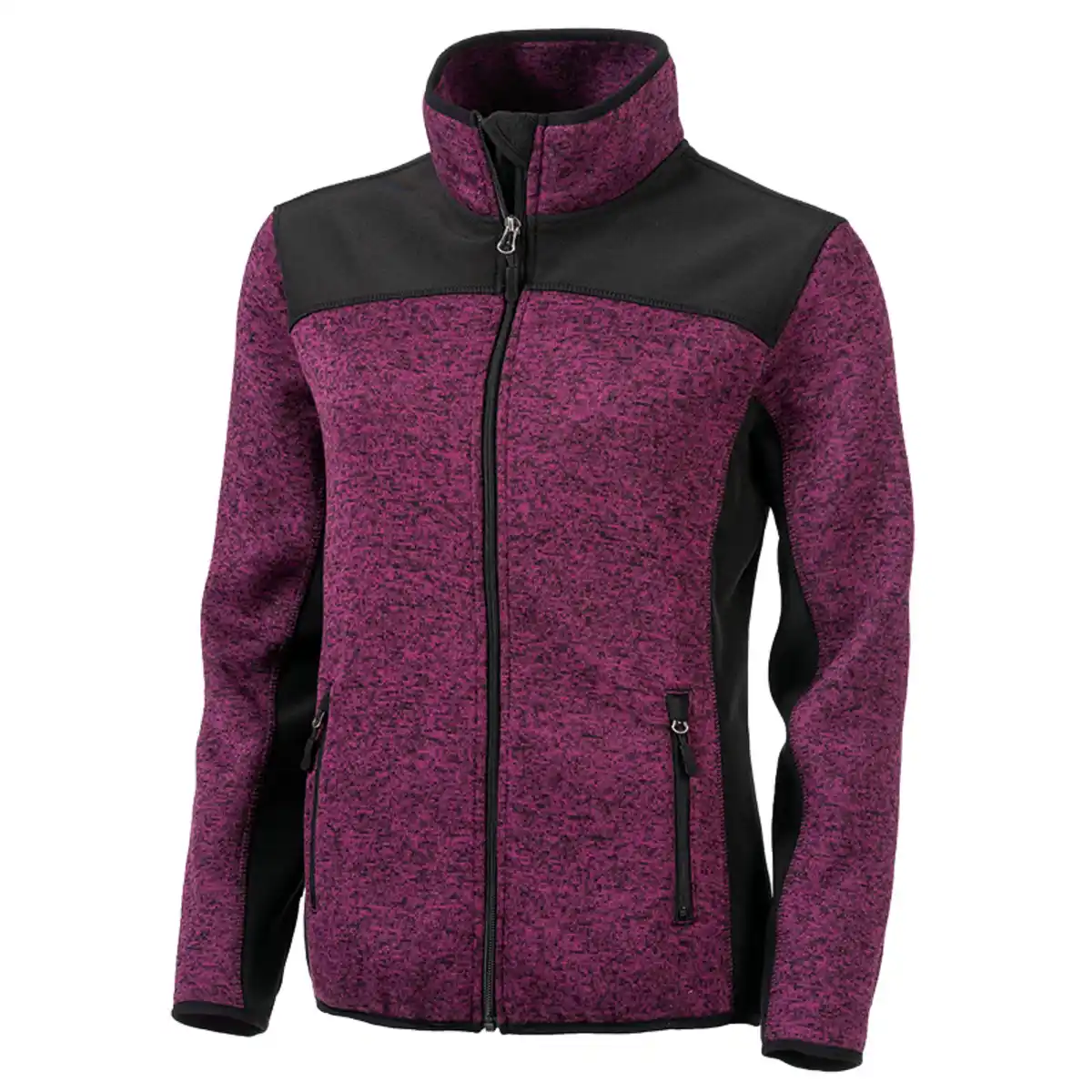 Bild 2 von PRO Damen Arbeits- Strickfleece Jacke