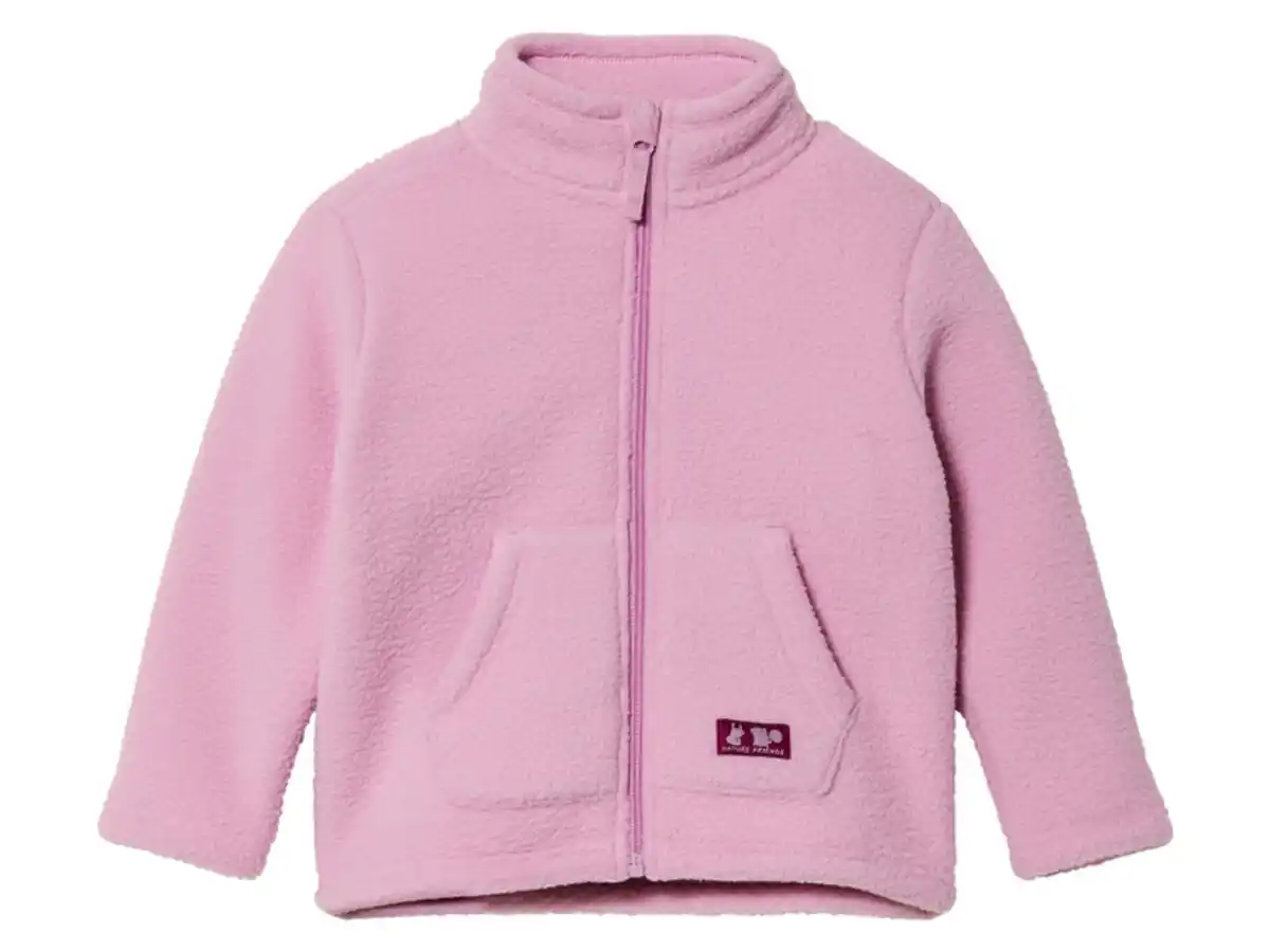 Bild 4 von lupilu® Kleinkinder Fleecejacke aus weichem Lammfellimitat