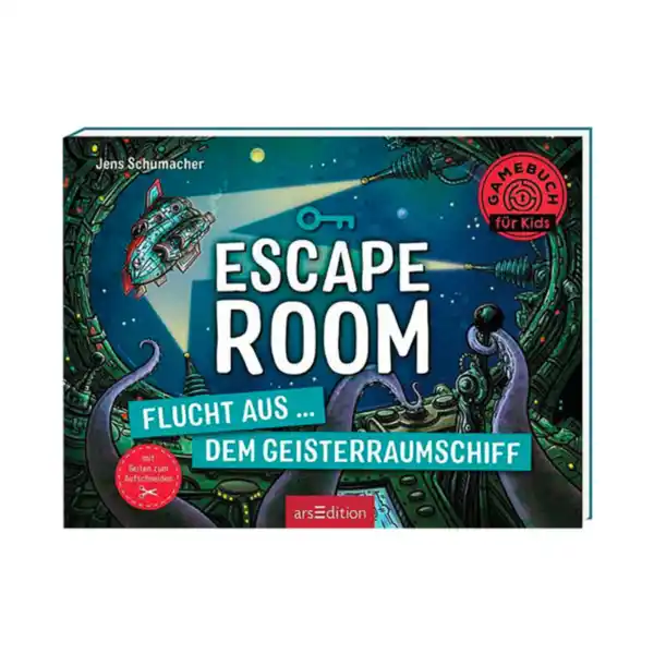 Bild 1 von Escape Room Buch 'Flucht aus dem Geisterraumschiff'